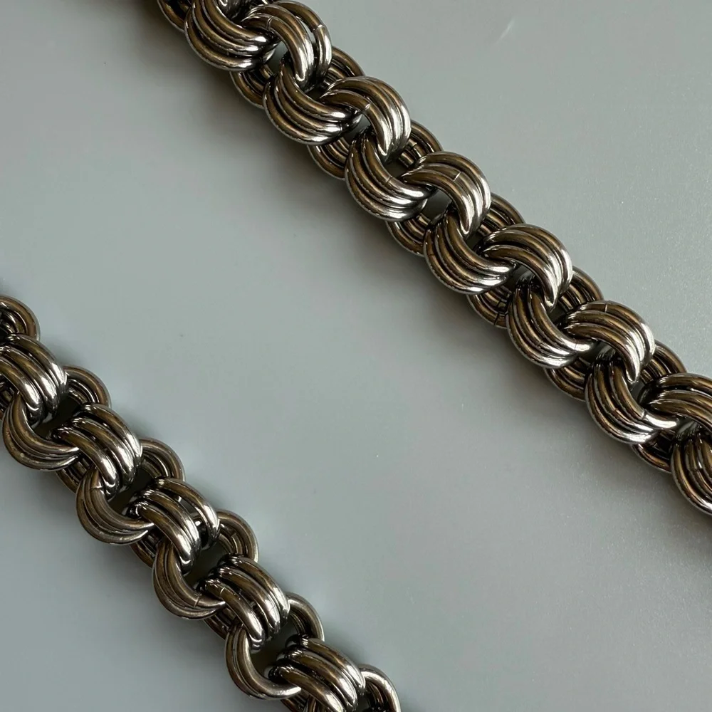 Chunky Stainless Steel Bold Rope Chain Jewelry